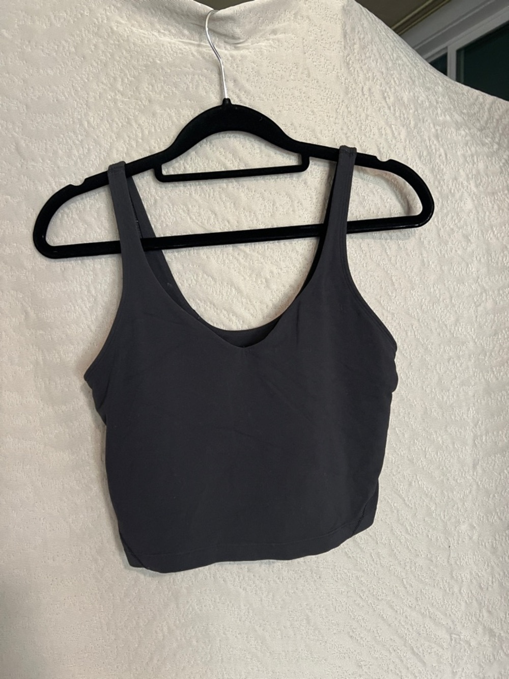 Lululemon Sleeveless Crop Tank Top black Size 6